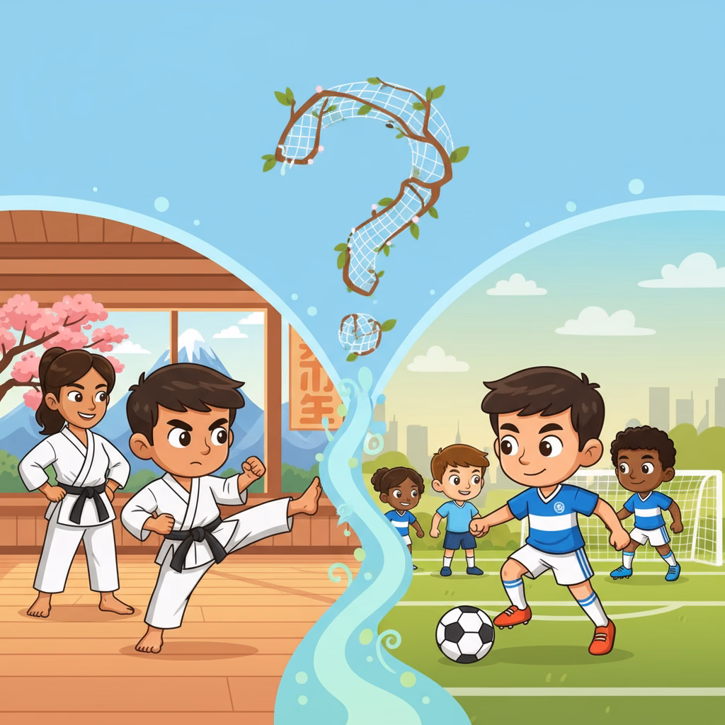Karate o Calcio a Spinea? Scegliere lo Sport Giusto per la Crescita di Tuo Figlio