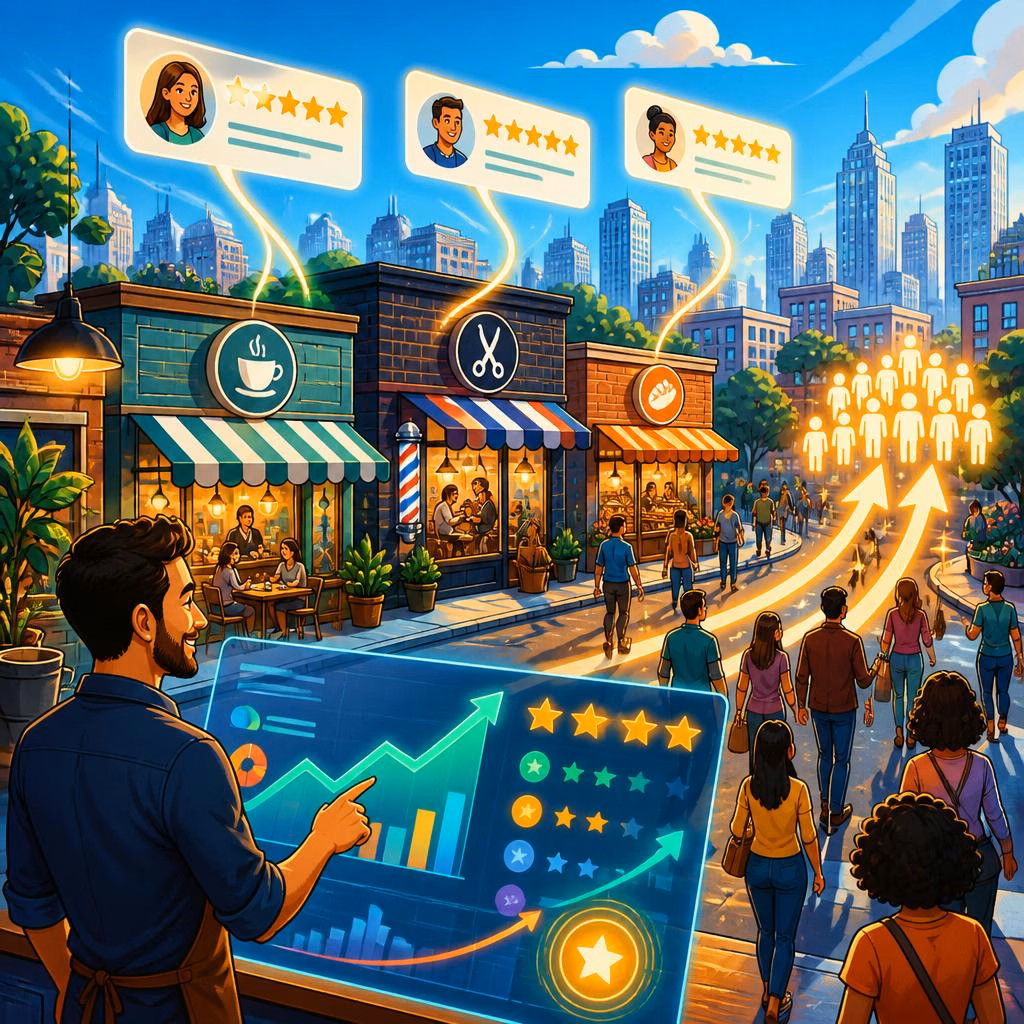 Mesurez l'Impact Réel de Vos Avis Clients sur Votre Chiffre d'Affaires Local
