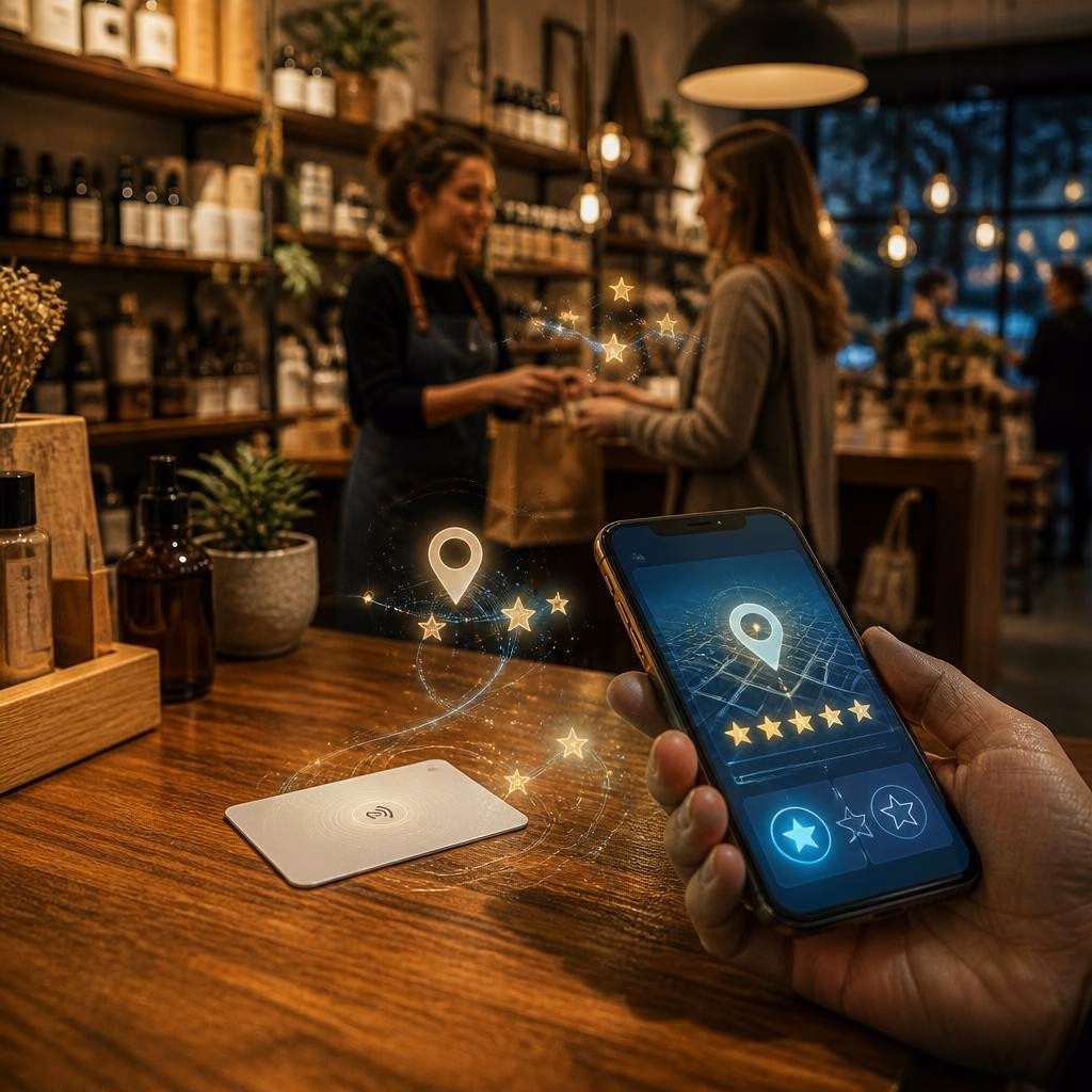 ARCard : transformer votre carte de visite en machine à avis pour votre commerce local