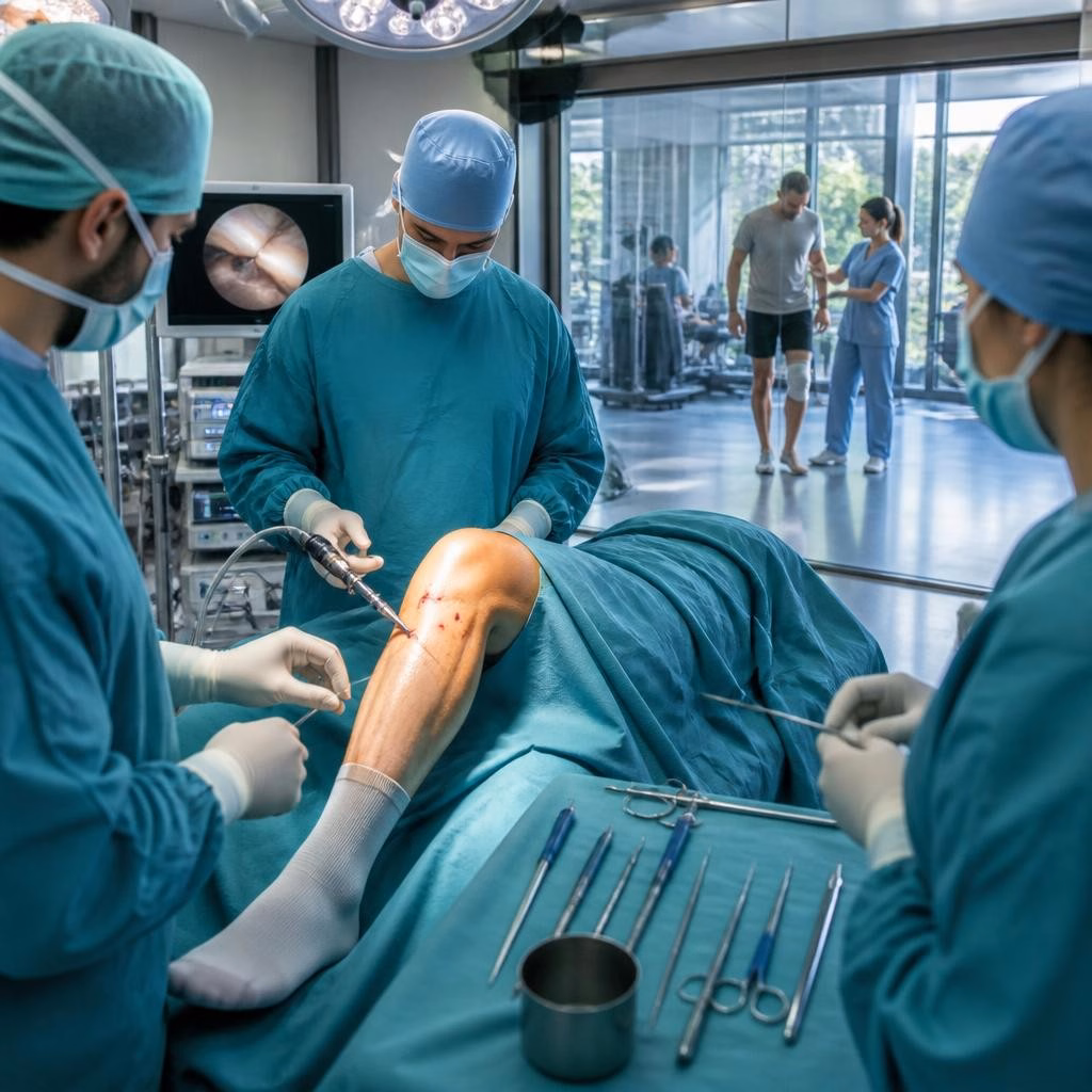 Egynapos arthroszkópos térdműtét Budapesten: mire számítson a műtét előtt, alatt és után az Ars Medicában