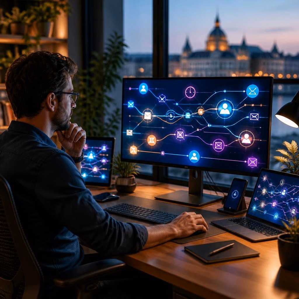 Automatizmusok a CRM-ben: 7 folyamat, amit egy magyar KKV ma már nem kézzel csinál