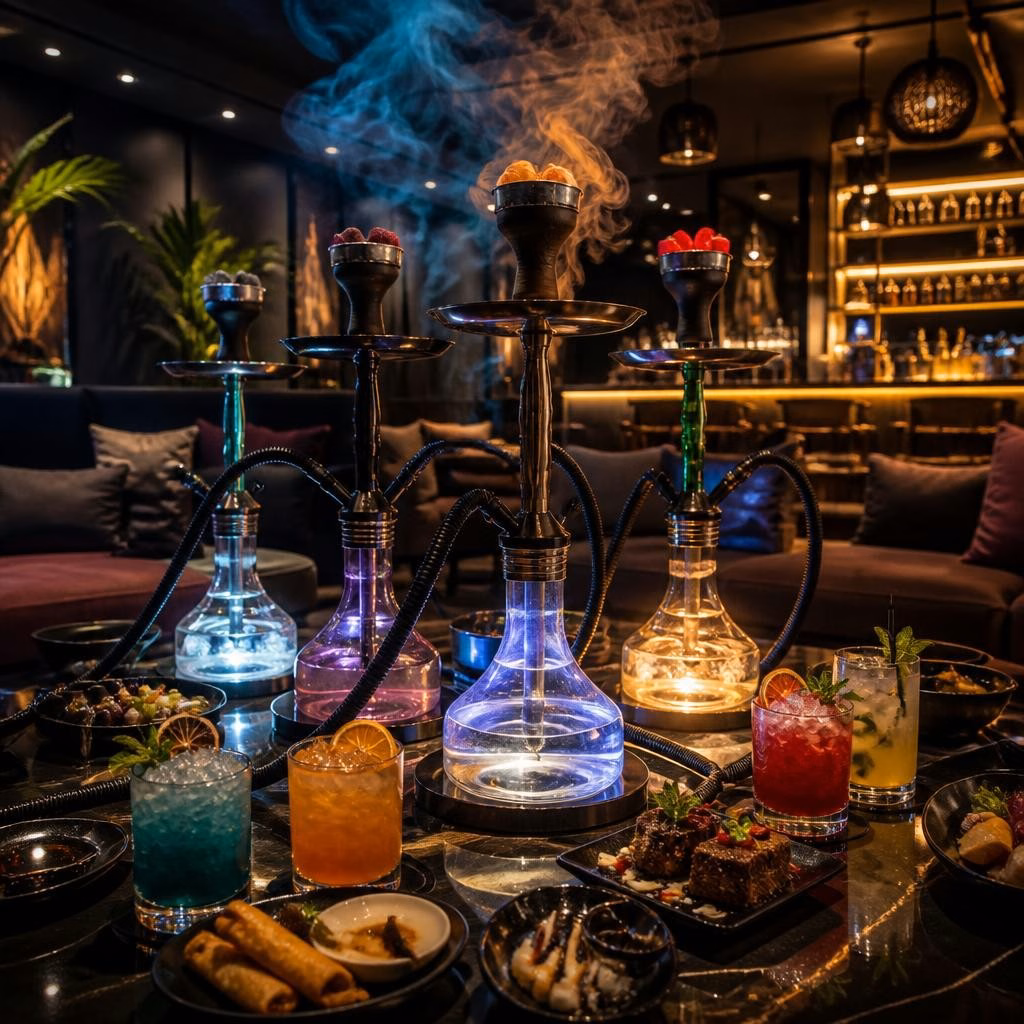 Shisha in Essen: Welche Sorten und Köpfe Sie im Glow ausprobieren sollten