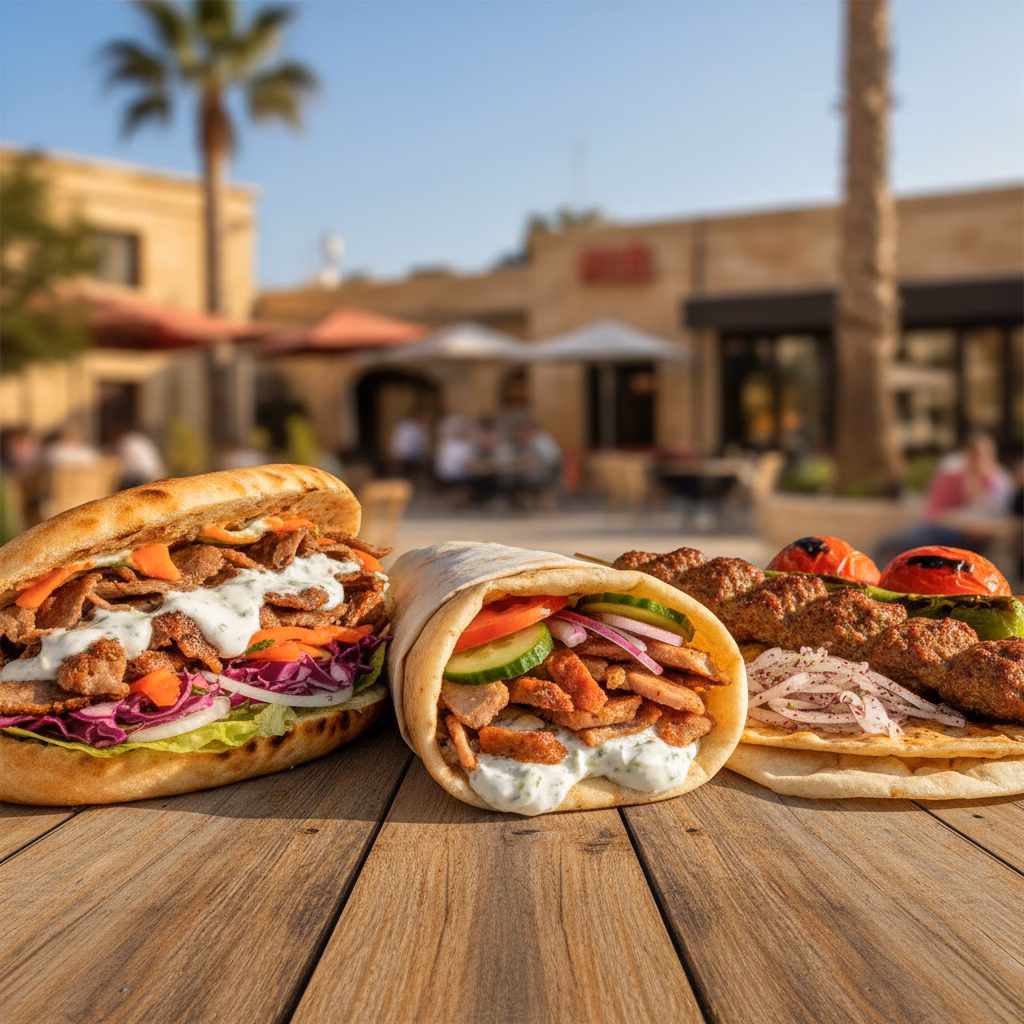 German Döner vs. Cypriot Gyros vs. Kebab: Unpacking the Differences in Larnaca