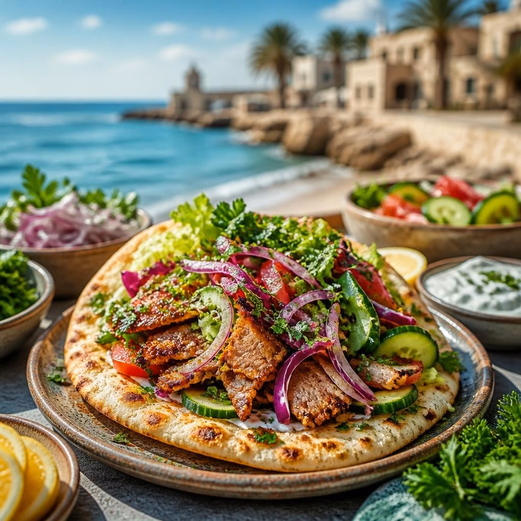 Fresh Salad, Crispy Bread: Keeping Your Döner Light and Refreshing in Larnaca Heat