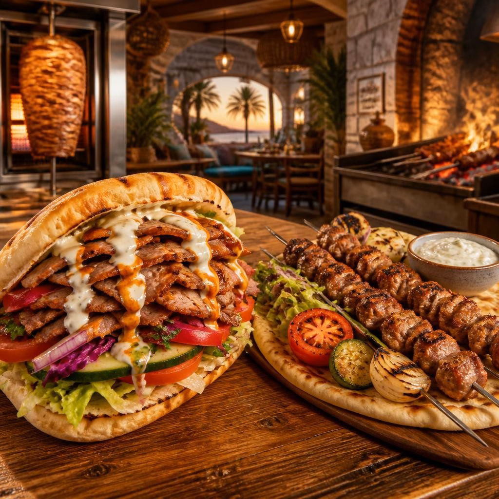 Authentic German Döner in Larnaca: How It Differs from Cypriot Kebab