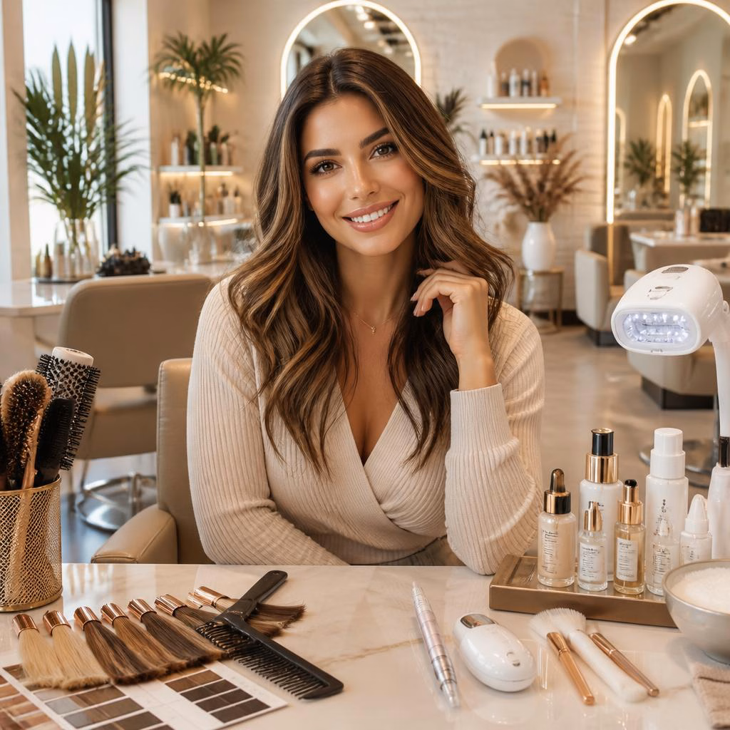Beauty-Komplettpaket in Bergheim: Haare, Haut, Wimpern & Zähne bei Ginellyhair