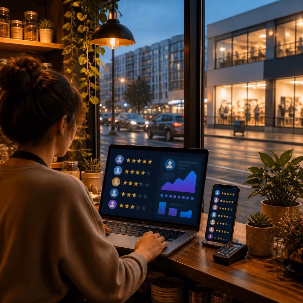Cum poate o mică afacere din Ilfov sau București să concureze cu brandurile mari folosind recenziile online