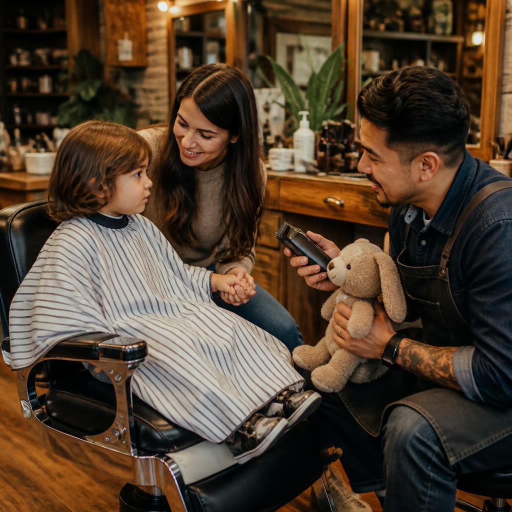 Cum îți pregătești copilul care „nu stă la tuns”: jocuri și ritualuri de acasă până la salon