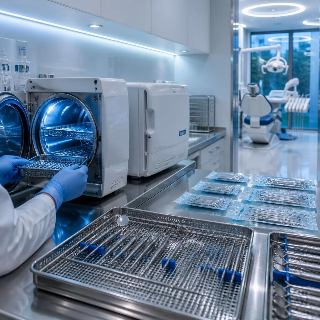 Sterilizare și siguranță într-o clinică stomatologică modernă: ce nu vezi, dar contează