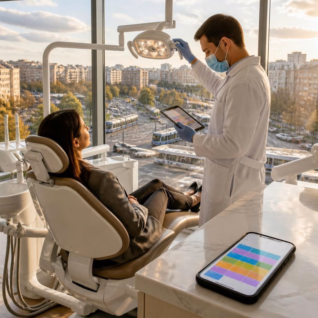 Cum să îți organizezi programările la dentist când lucrezi în zona Piața Sudului
