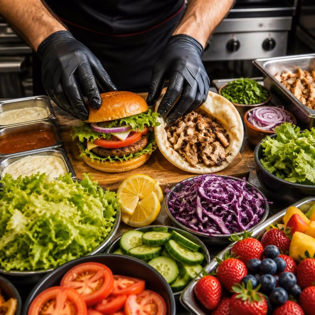 De ce contează prospețimea ingredientelor pentru shaorma și burgeri în Giurgiu