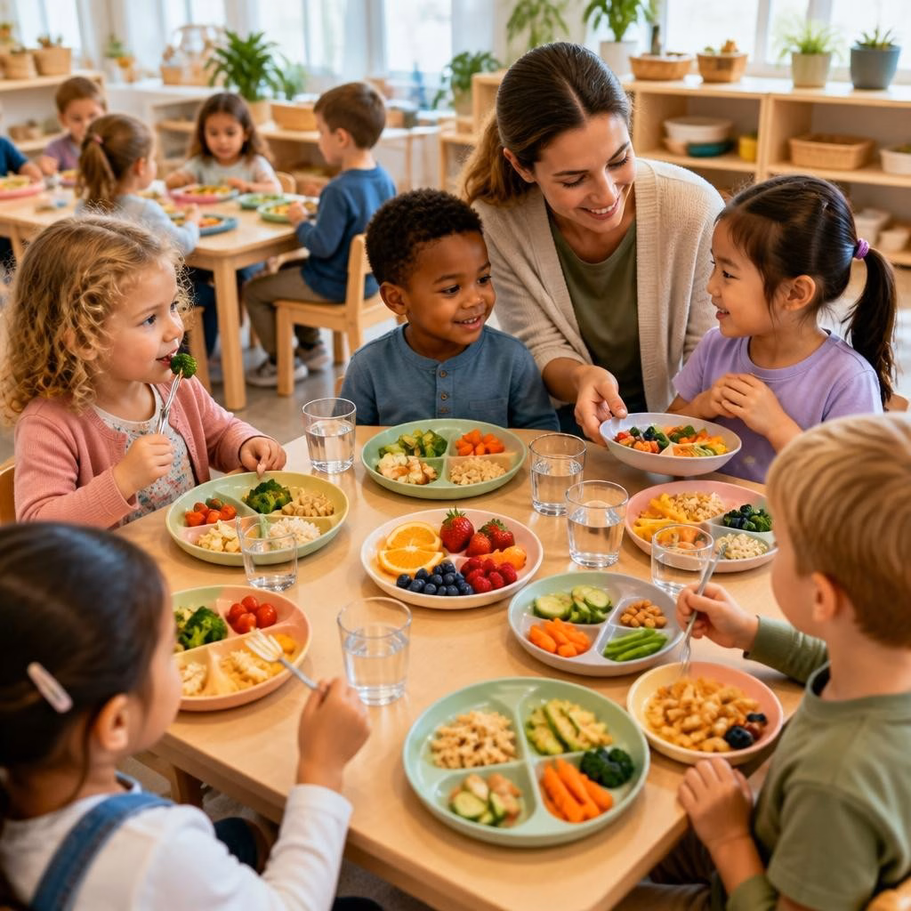 Meniul la grădiniță: cum arată o alimentație echilibrată și flexibilă pentru preșcolari