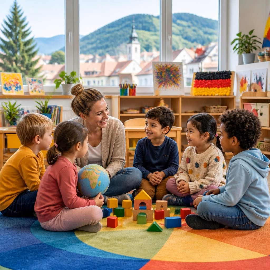 Grădiniță germană pentru expați în Brașov: ghid practic pentru familiile care se mută temporar