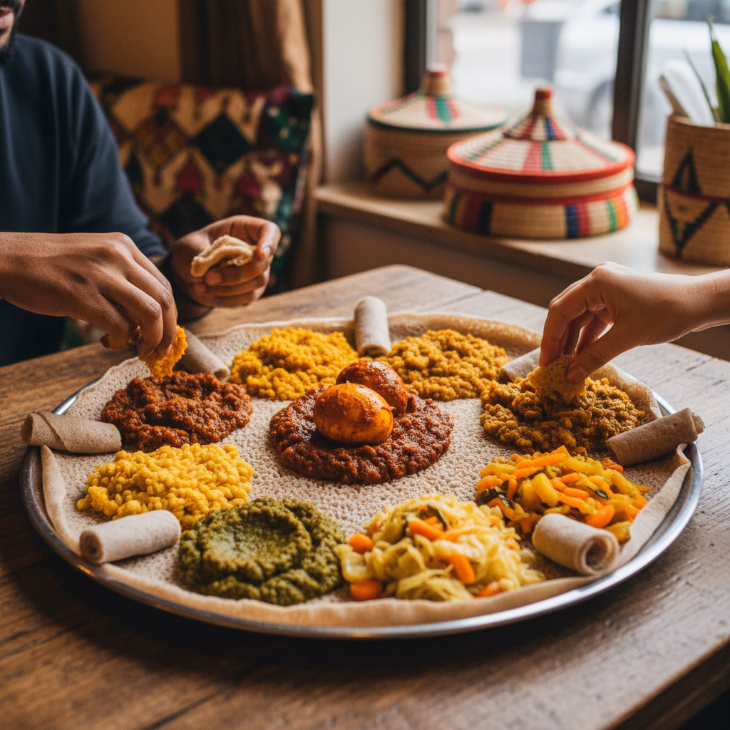 Your First Ethiopian Culinary Journey in Frankfurt: A Guide to Queen of Sheba