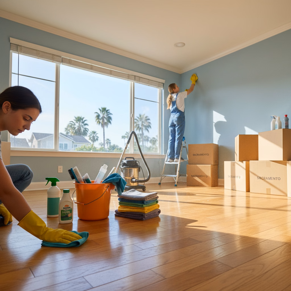 Moving In? Your Sacramento Move-In Cleaning Checklist Before the Pros Arrive