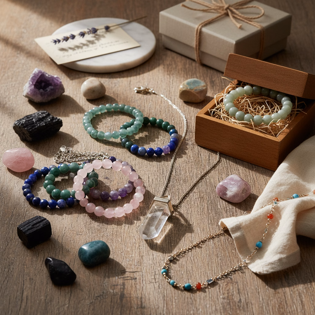 Offrir un Bijou en Pierres Naturelles : Le Guide des Cadeaux Personnalisés Ensvie