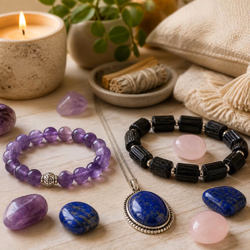 Pierres naturelles pour gérer le stress et l’anxiété : quels bijoux choisir ?