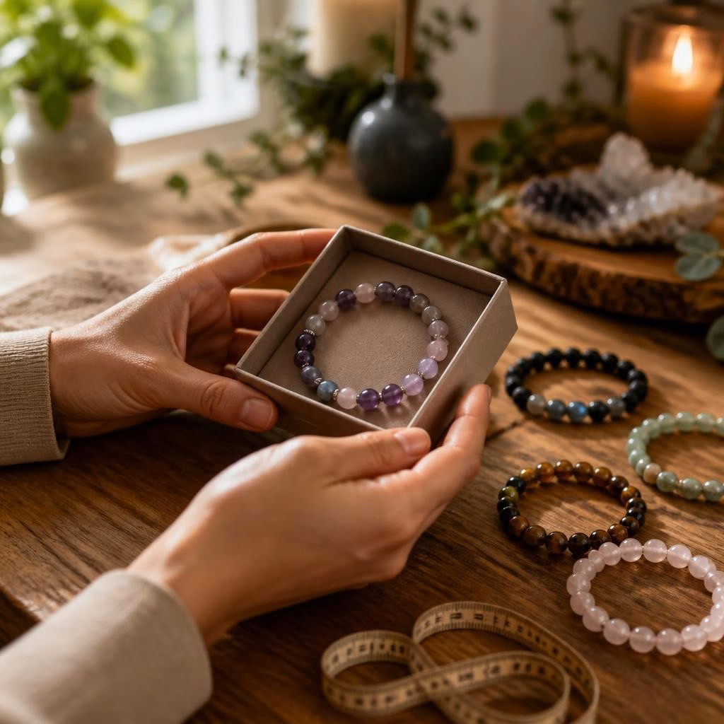 Comment bien offrir un bracelet en pierres naturelles : guide pratique et discret