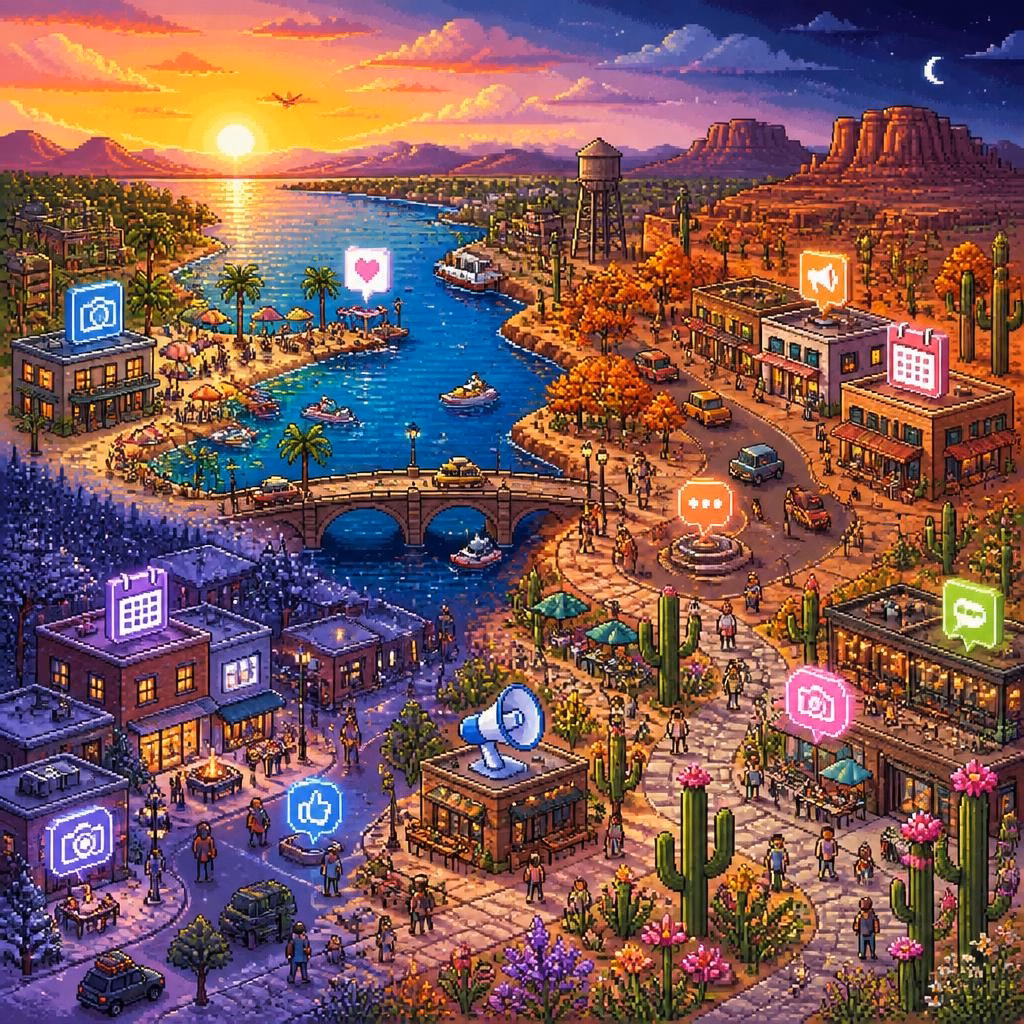 Social Media Content Calendar for Kingman, Bullhead City & Lake Havasu — Month-by-Month Ideas
