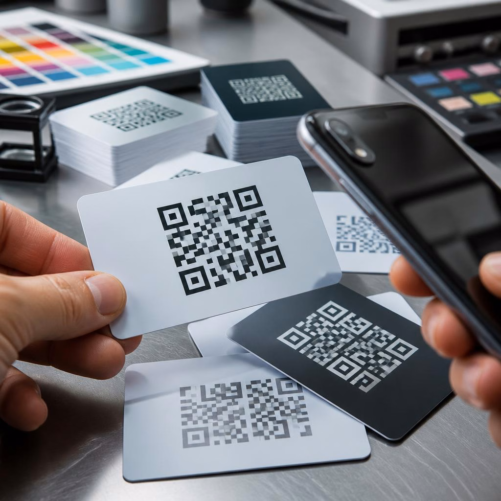 QR-koder på plastkort: så säkerställer du optimal funktion