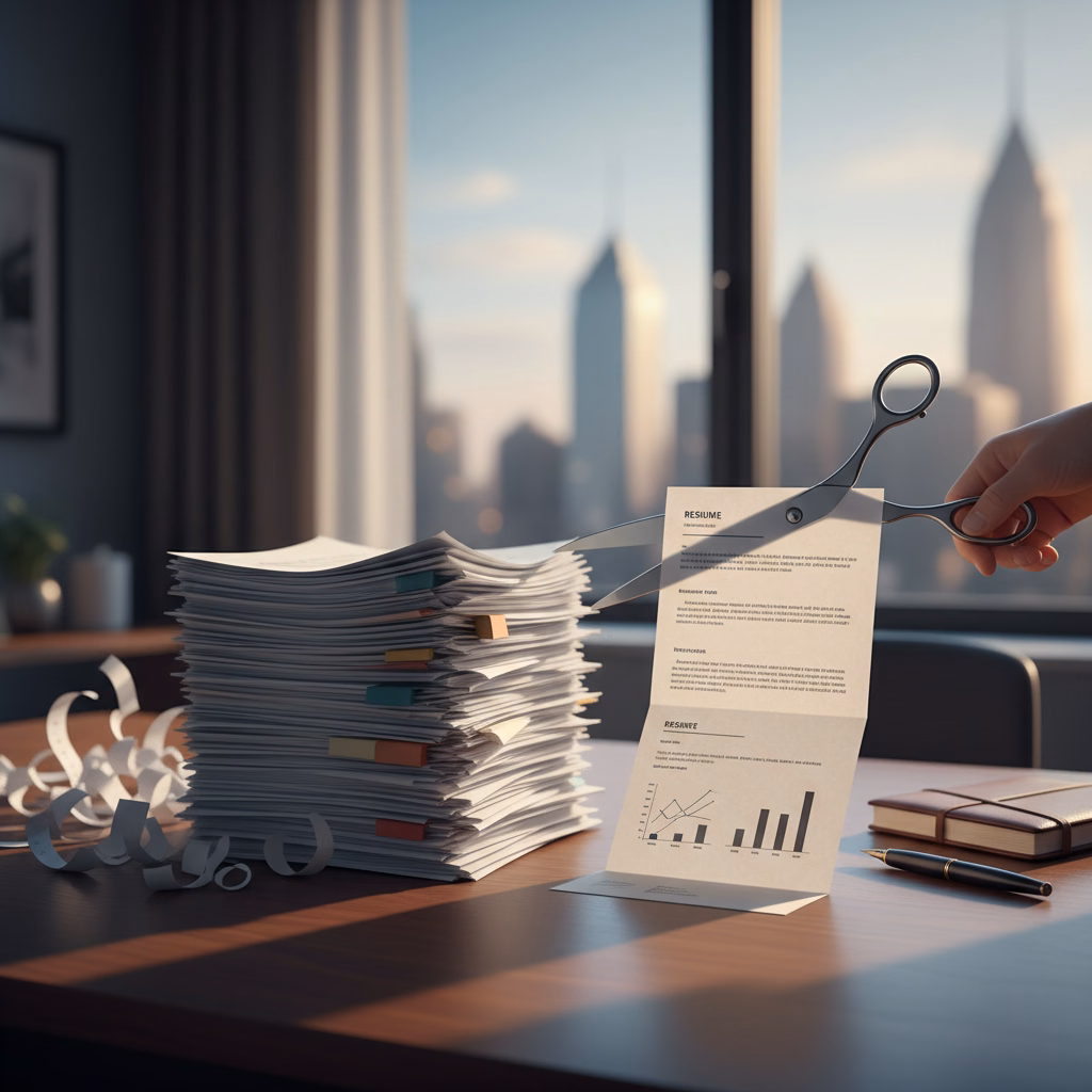 From Extensive to Essential: Crafting Your Two-Page Executive Resume