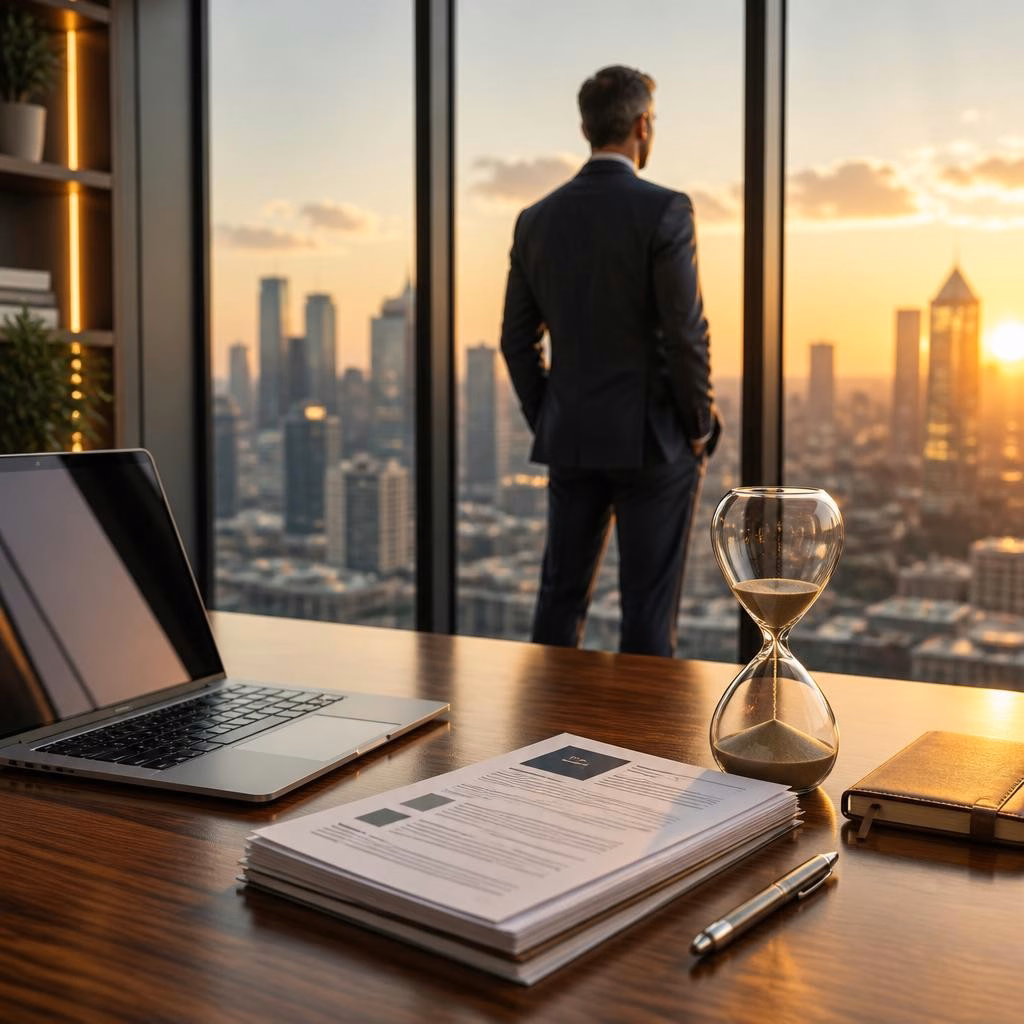 Career Gaps and Role Changes in Executive Resumes: Explaining Transitions with Confidence