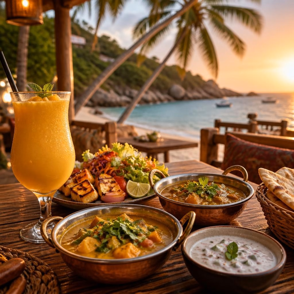 What to Eat After a Day on Koh Tao’s Beaches: Cooling Curries, Lassi & Light Bites