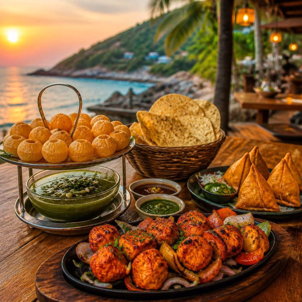 Indian Starters to Try on Koh Tao: From Pani Puri to Samosas