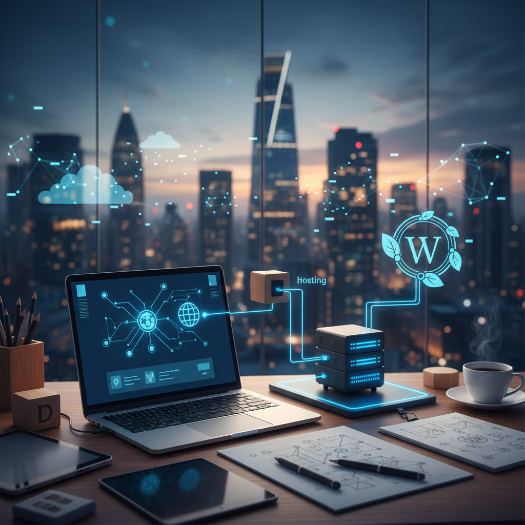 Dominio, Hosting y WordPress: La Guía Esencial para Dueños de Negocio