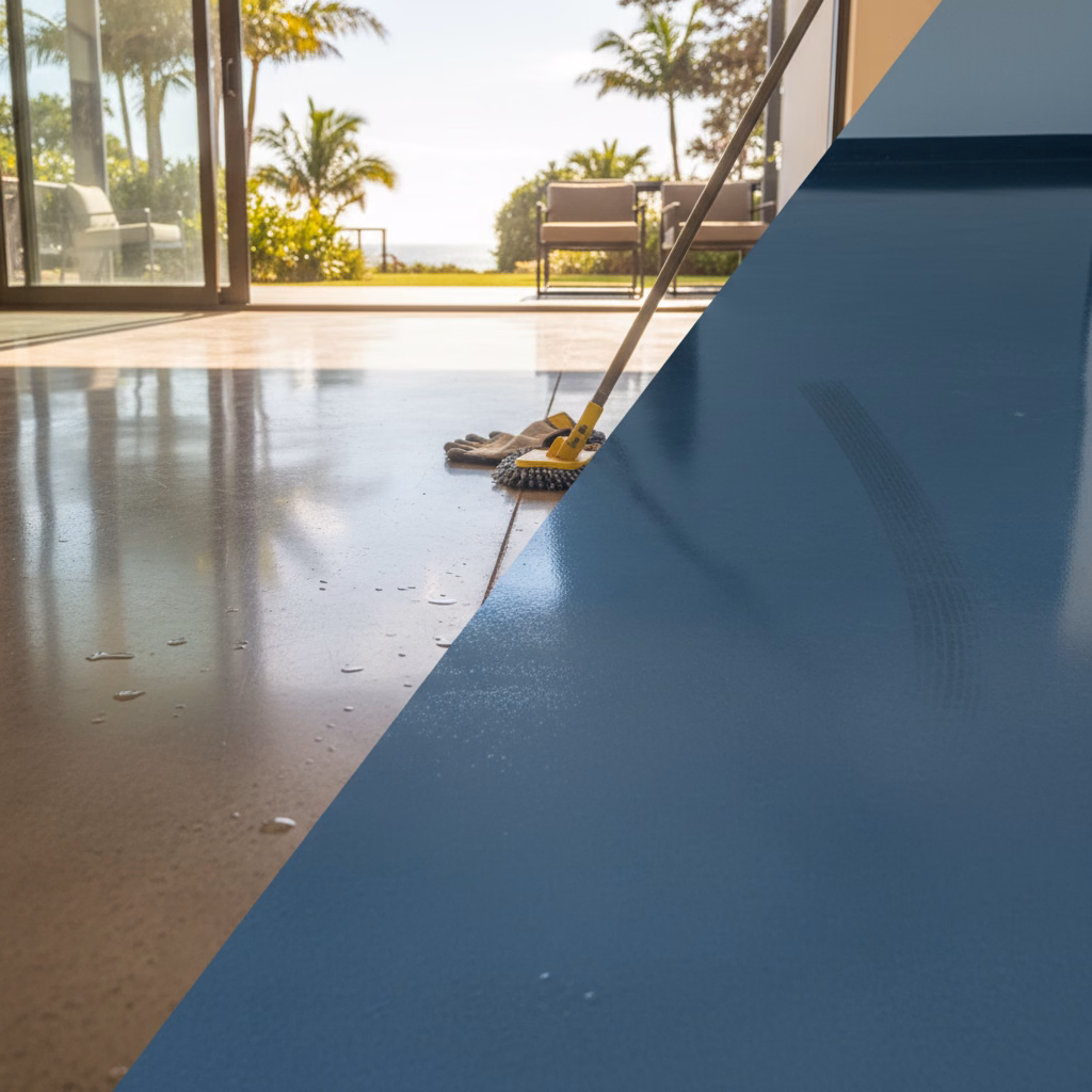 Polished Concrete vs. Epoxy Flooring: Choosing the Best for Your Gold Coast Property