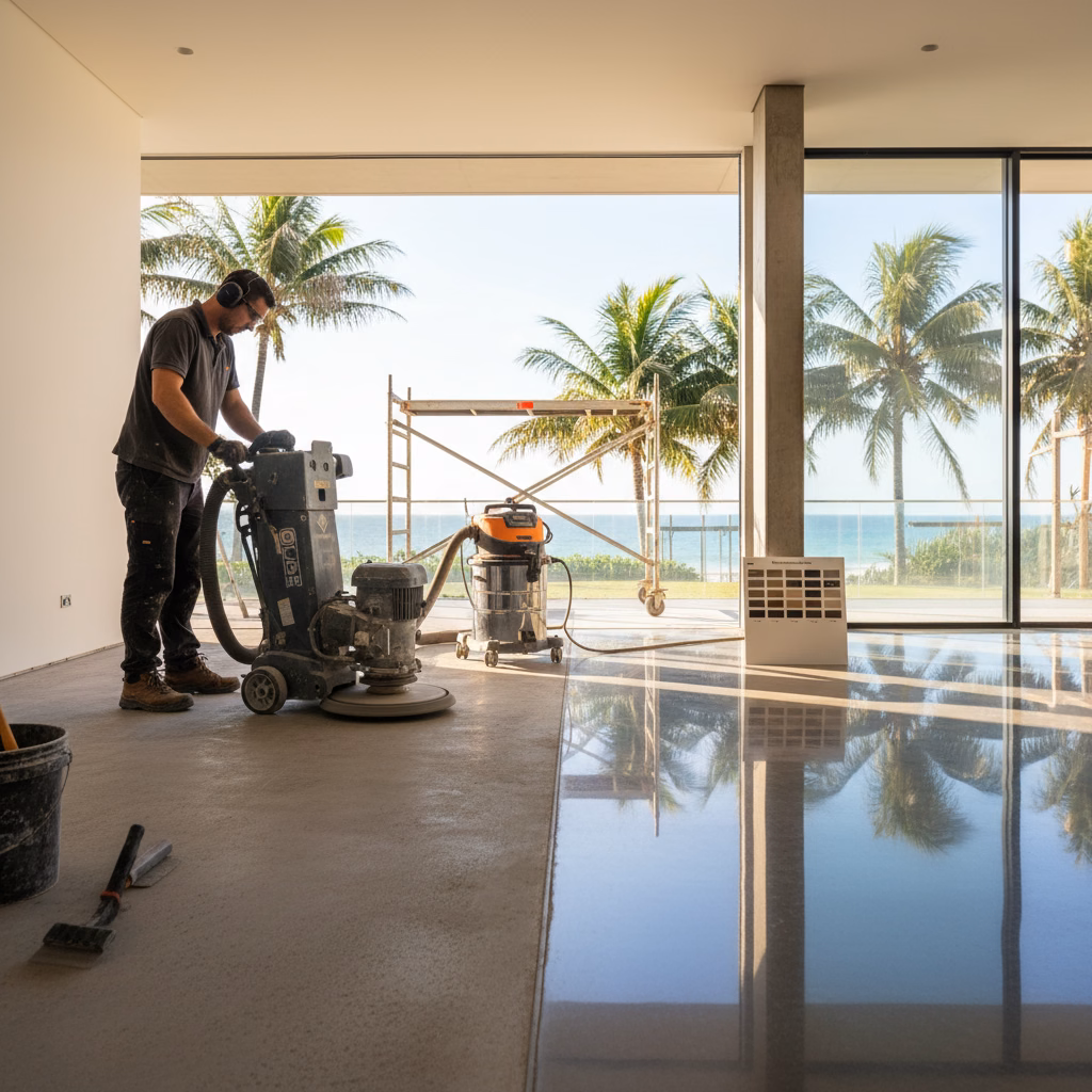 Your Guide to Concrete Grinding and Polishing on the Gold Coast