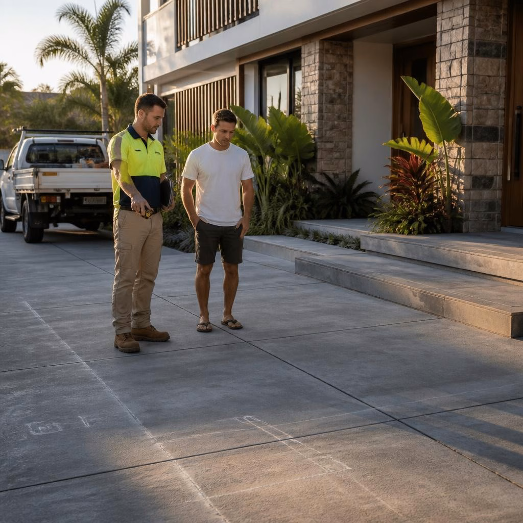 What to Expect During a Concrete Quote Visit on the Gold Coast