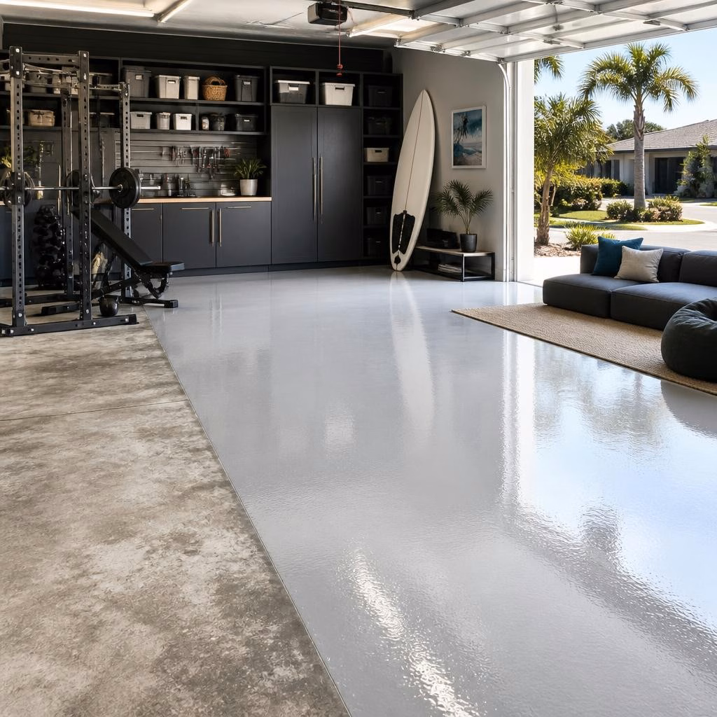 Garage floor makeovers: turning dusty Gold Coast garages into usable rooms