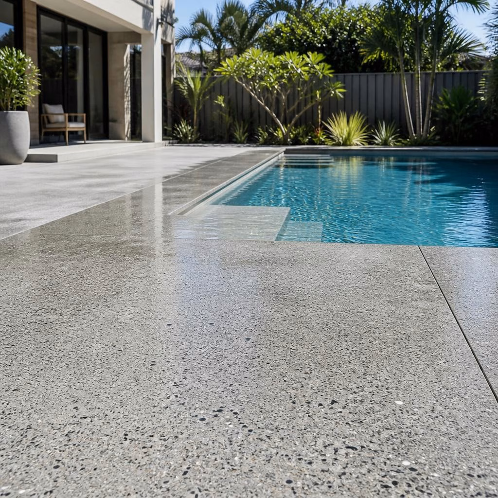 Concrete Pool Surrounds: Choosing Cool, Non-Slip Finishes for the Gold Coast
