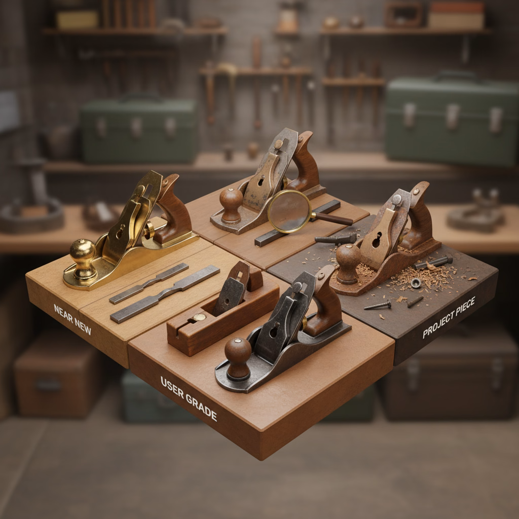 Decoding Vintage Tool Condition: A Guide to Our Grading System