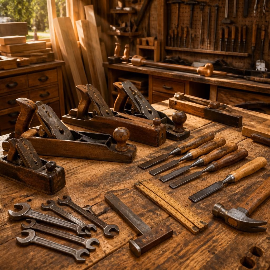First Vintage Tool Kit for the Australian Home Workshop: What to Buy (and What to Skip)