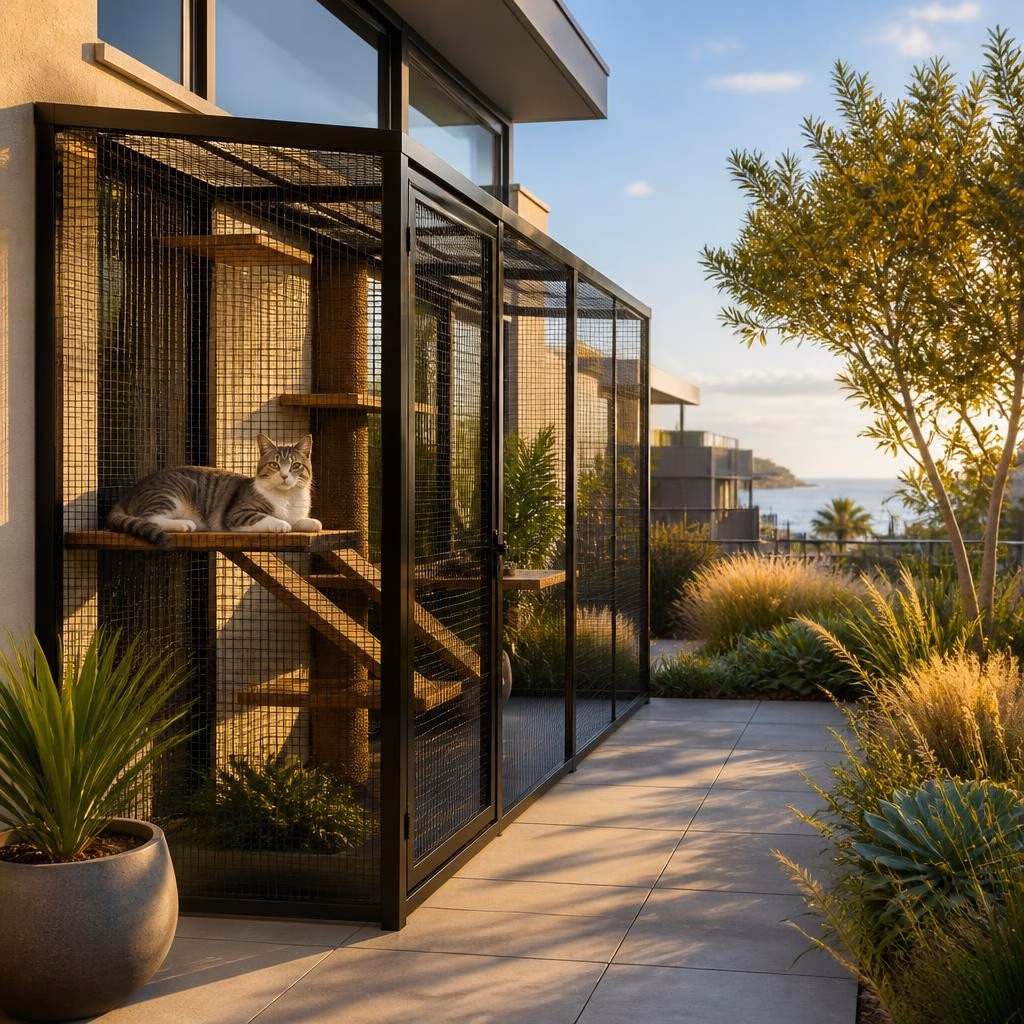 Choosing the Right Outdoor Cat Enclosure for Bayside Homes (Elwood, Brighton, St Kilda & Surrounds)
