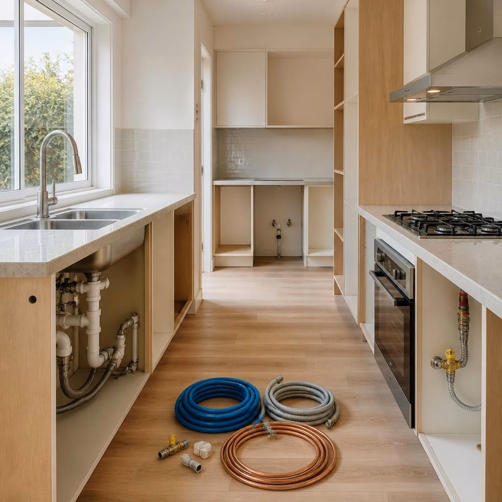 Planning a New Kitchen in Hobart: Plumbing & Gas Mistakes to Avoid