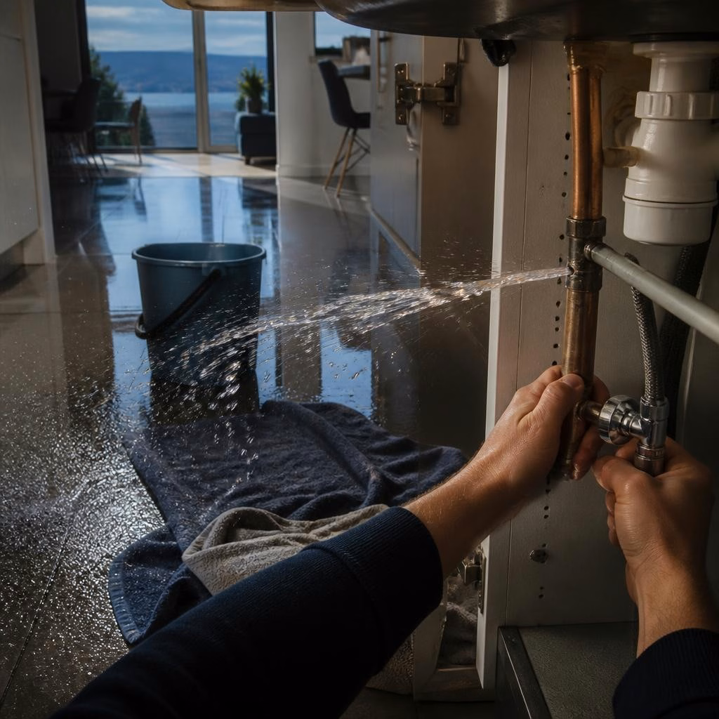 Burst Pipe in Hobart: What to Do in the First 10 Minutes