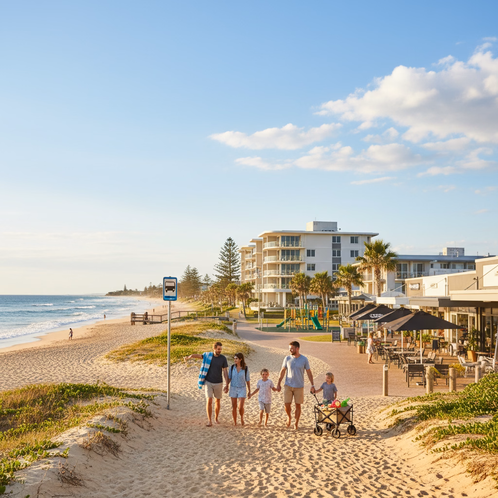Experience a Car-Free Marcoola Beach Holiday at San Marino by the Sea