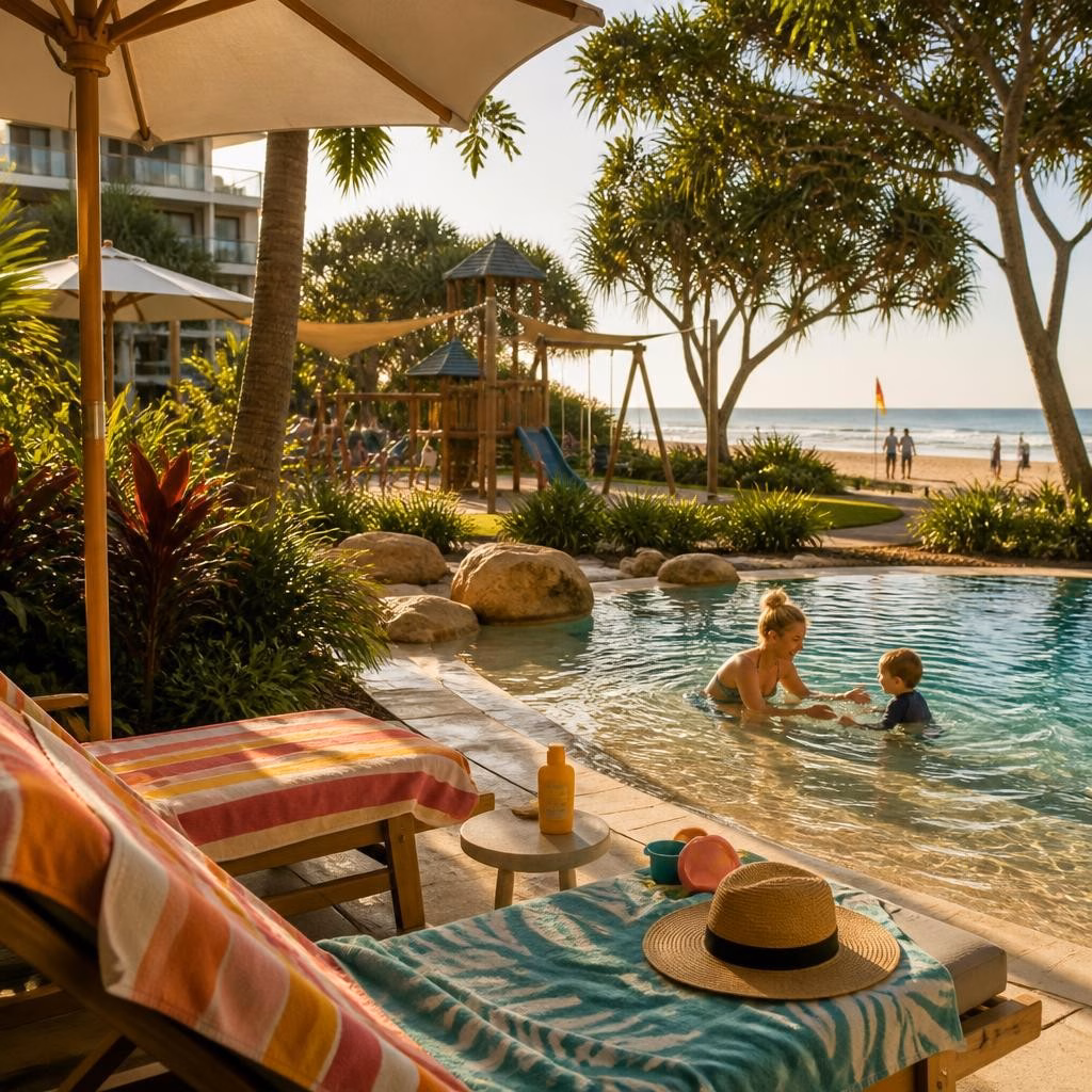 Family-Friendly Beach Holidays in Marcoola: A Parent’s Guide to Stress-Free Stays at San Marino by the Sea