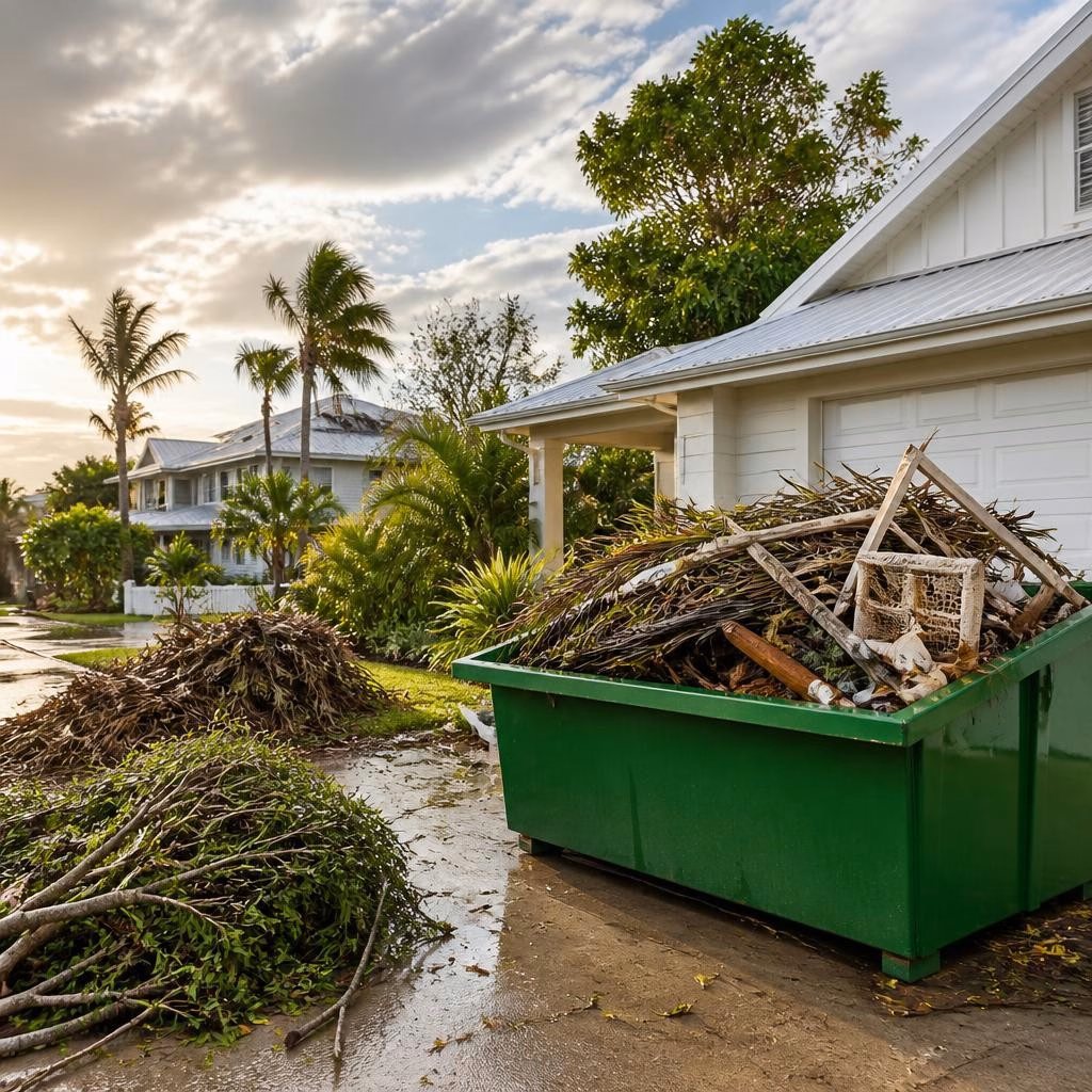Storm season on the Sunshine Coast: How to manage post‑storm debris with skip bins