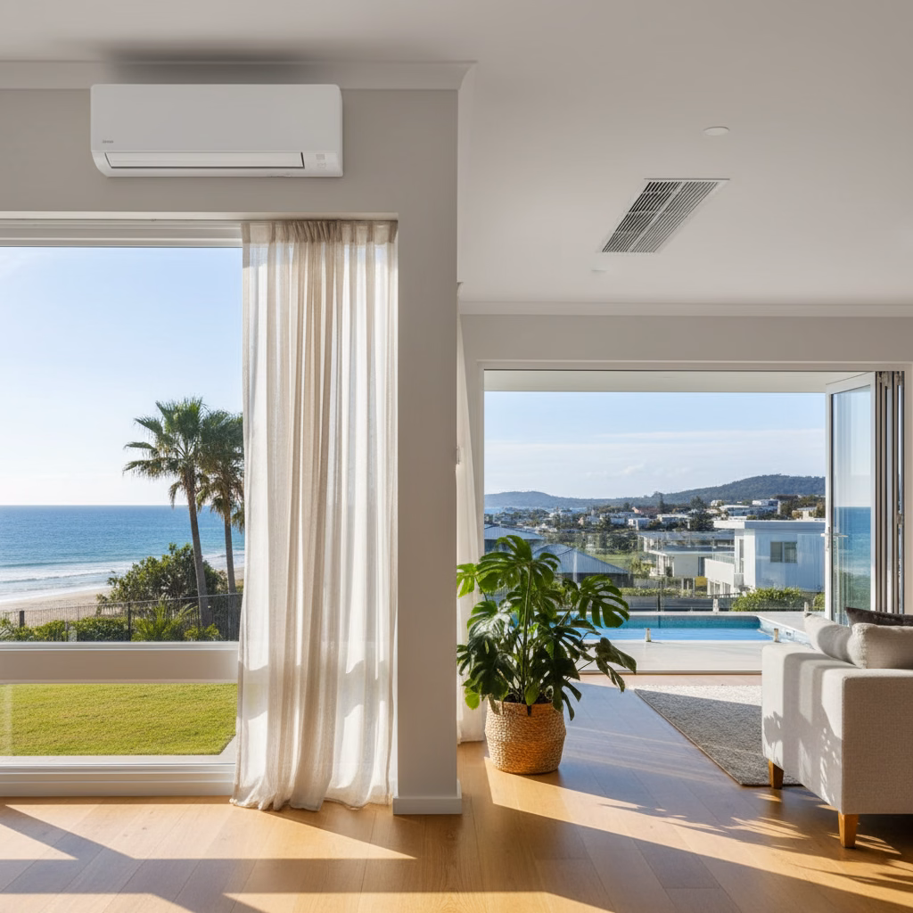 Split System vs. Ducted Air Conditioning: Choosing the Right Climate Control for Your Sunshine Coast Home