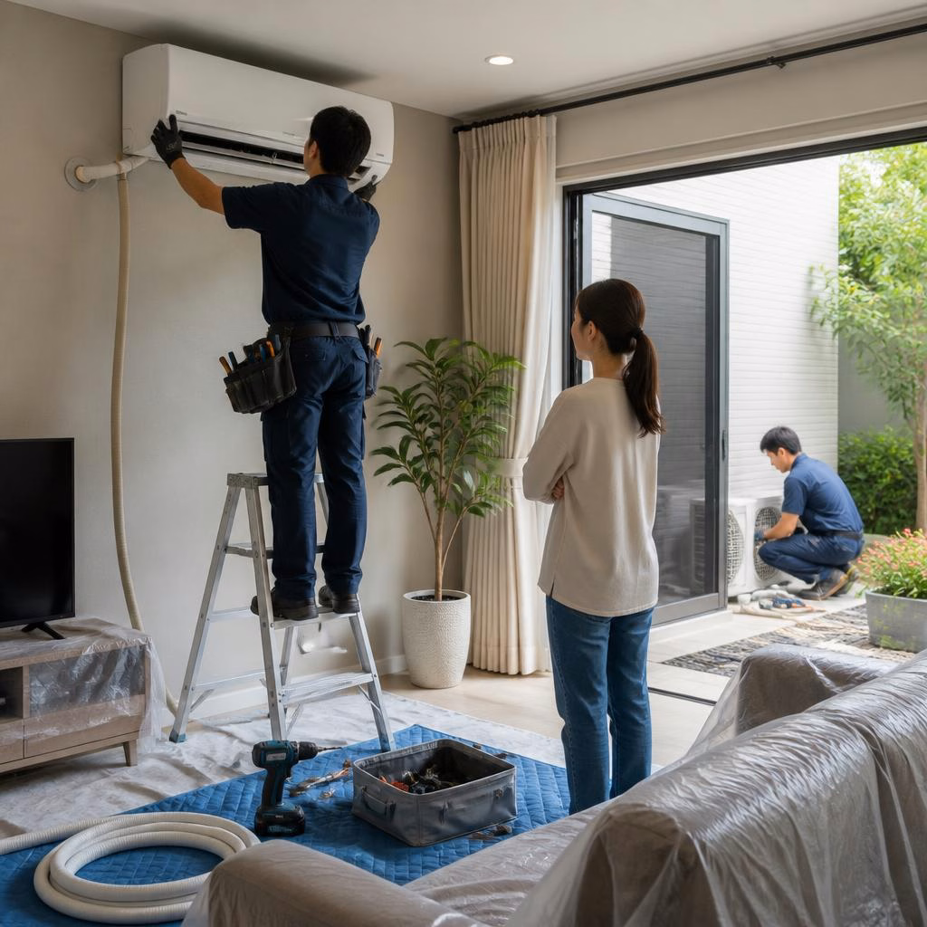 What to Expect on Aircon Installation Day: A Step-by-Step Walkthrough