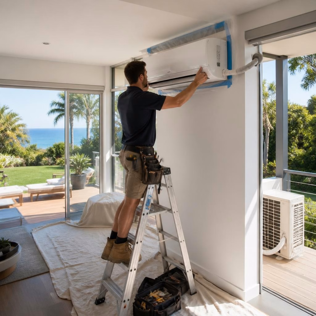 How Professional Aircon Installation Protects Your Sunshine Coast Property