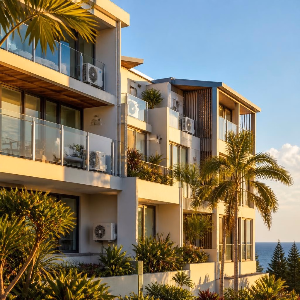 Air Conditioning for Sunshine Coast Units & Townhouses: Strata Rules, Noise and Smart System Choices