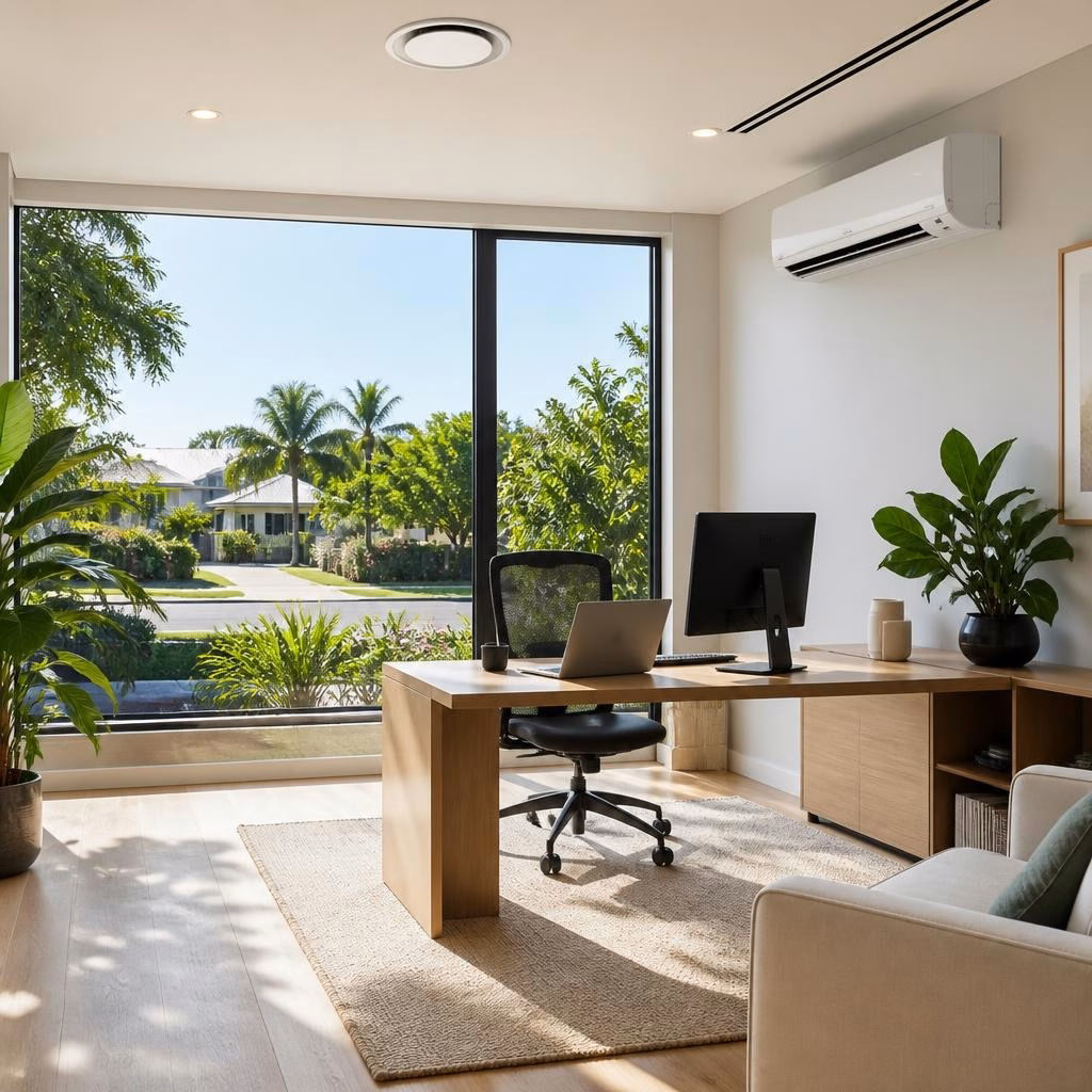 Best Air Conditioning Setups for Sunshine Coast Home Offices