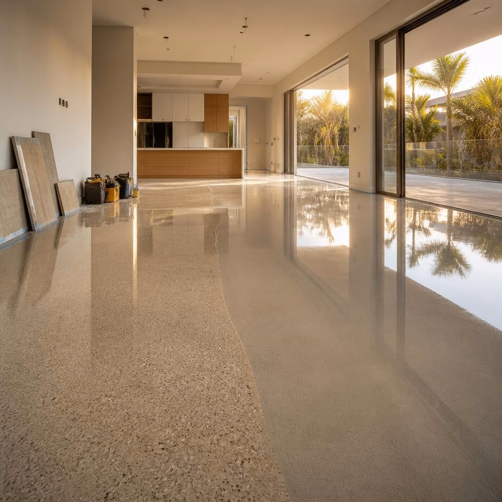 Getting Premium Polished and Epoxy Floors in Custom Builds: A Practical Guide for Builders & Designers (Brisbane & Gold Coast)