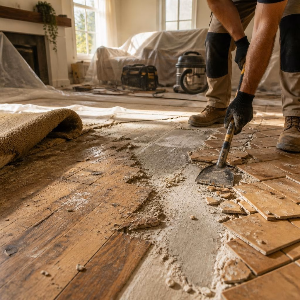 Renovating an Older Home: What to Expect When Stripping Tiles and Old Floor Coverings