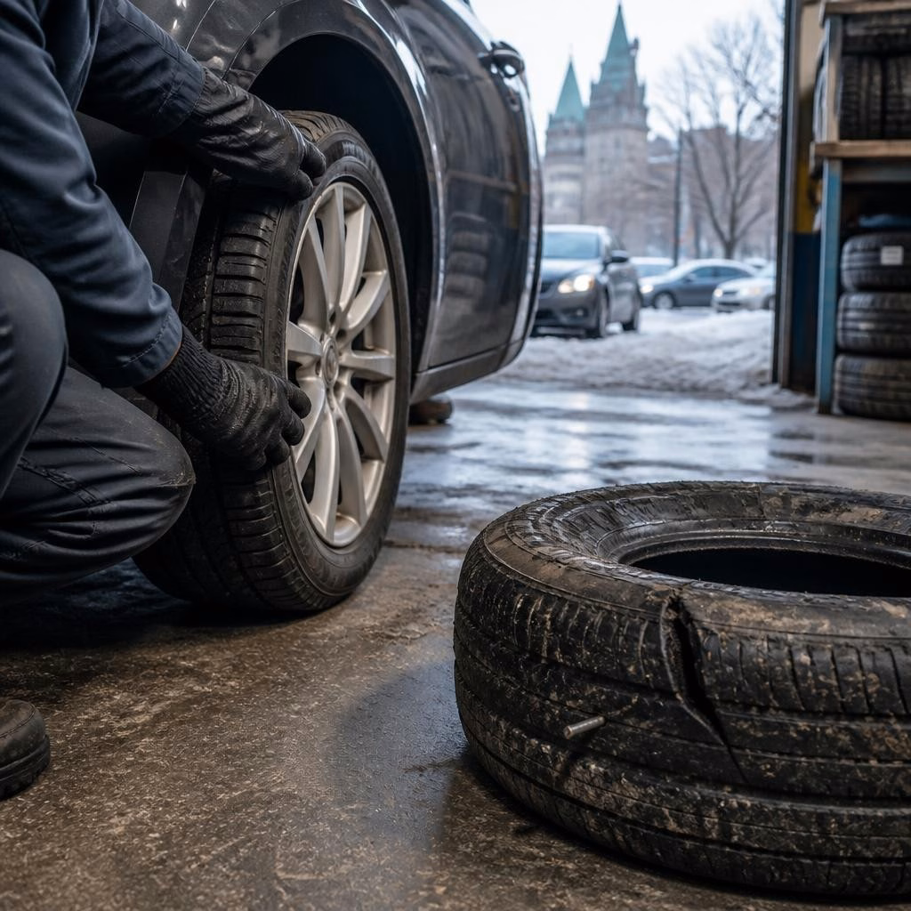 Tire Trouble in Ottawa: When a Quick Fix Works and When You Need a Full Replacement